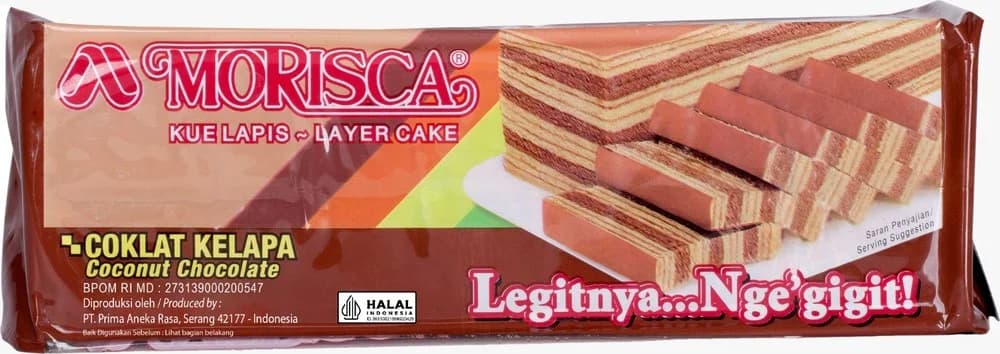 Morisca Lapis Legit Coklat Kelapa