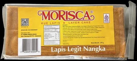 Morisca Lapis Legit Nangka 270 g