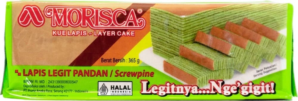 Morisca Lapis Legit Pandan